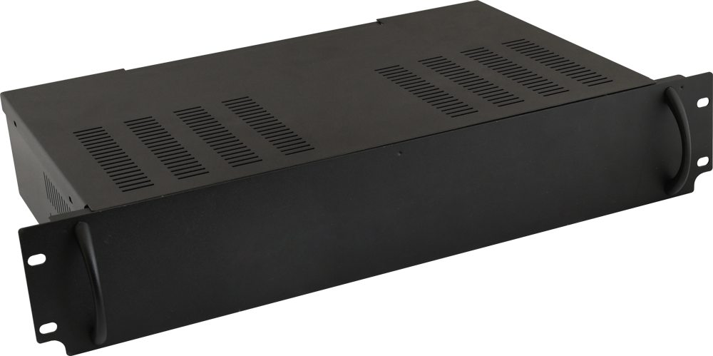 ARAD2S: RACK 2U/270mm universal enclosurefor RACK 19" cabinets