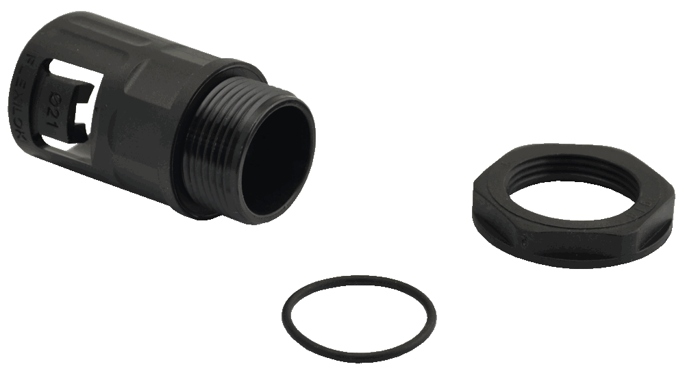 ARAP16P: Straight cable gland fi 16mm