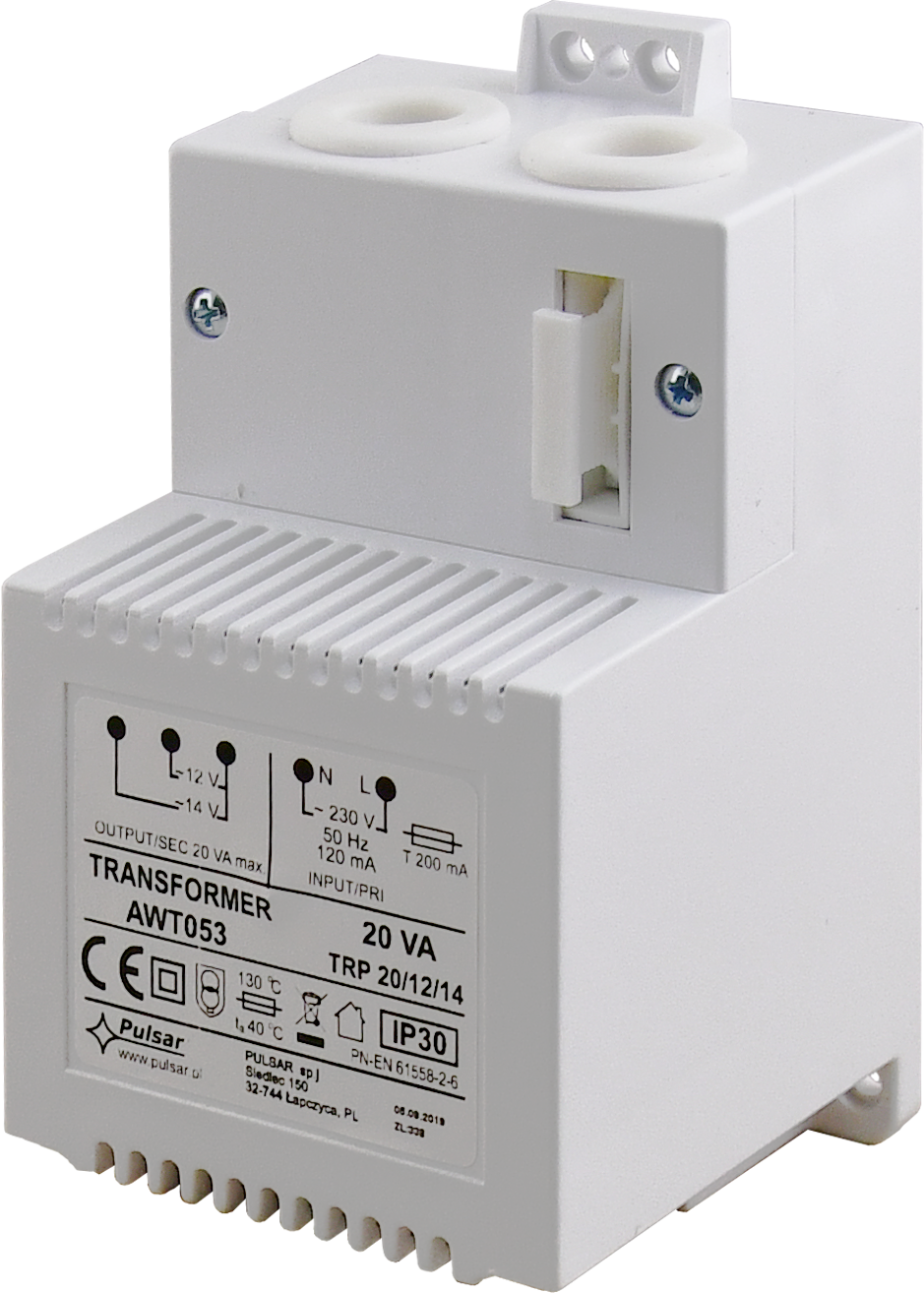 AWT053: Transformer TRP 20VA/12V/14V