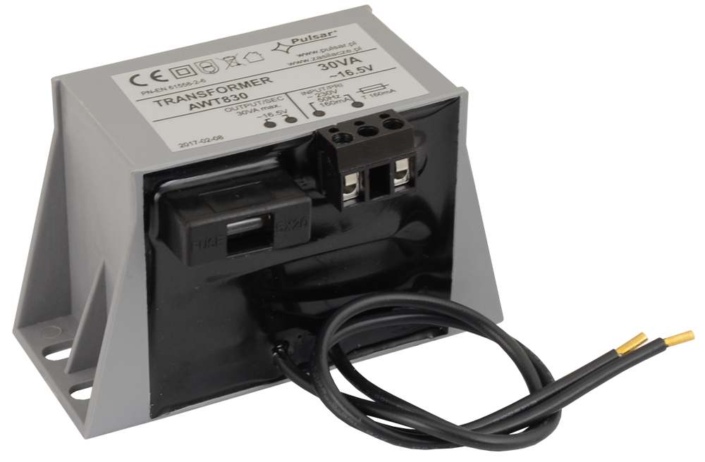 AWT830: Transformer 30VA/16,5V
