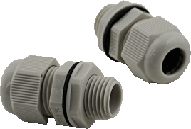 ML147: Cable glands M16×1.5 light grey
