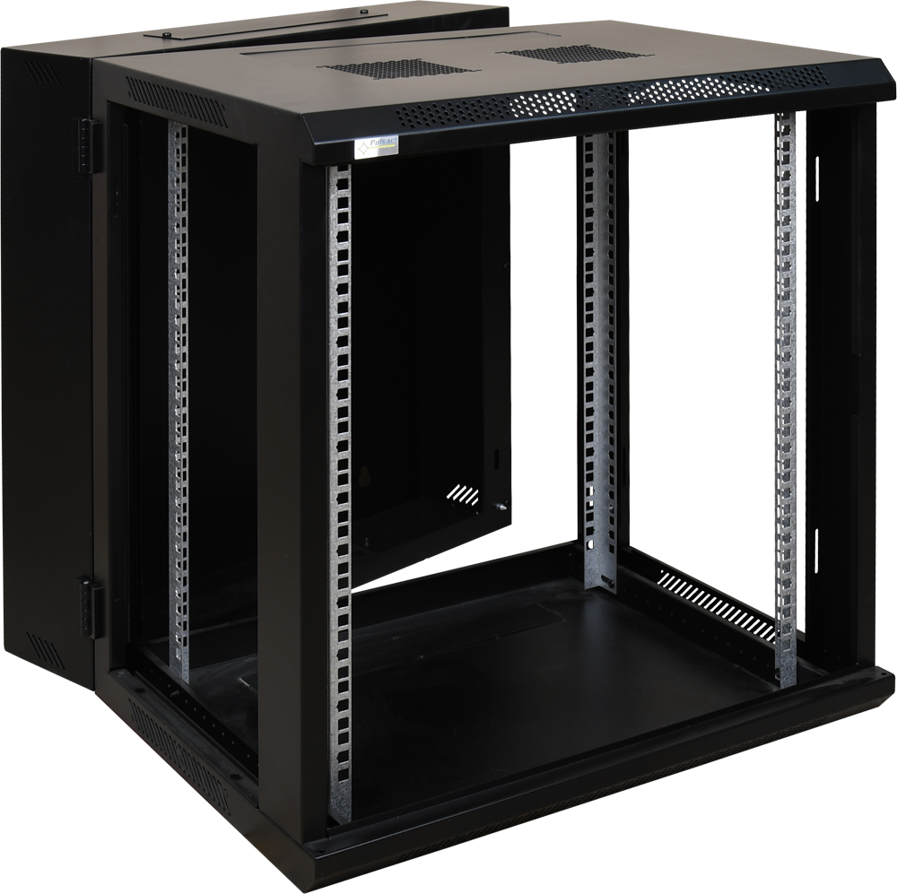 12U 35 Inch Depth Server Rack Cabinet Enclosure Fully Equipped Fits Most Server Equipment Lockable Network IT Enclosure Box 